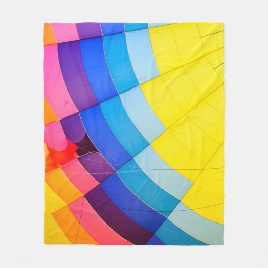 Rainbow Colord Fleecedecke (Vorderseite)