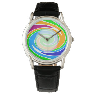Rainbow Colored Armbanduhr