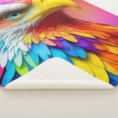 Rainbow Colored Bald Eagle-65456 Sherpadecke (3/4)