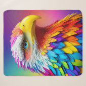 Rainbow Colored Bald Eagle-65456 Sherpadecke (Vorderseite (Horizontal))