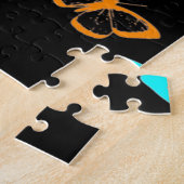 Rainbow Colored Butterflies Flying Puzzle (Seite)