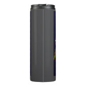 Rainbow Colored Floral  Thermosbecher (Rückseite)