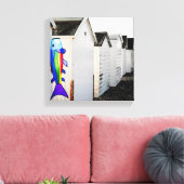 Rainbow Colored Kite Leinwanddruck (Insitu (Wohnzimmer))