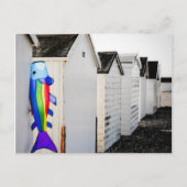 Rainbow Colored Kite Postkarte (Vorderseite)