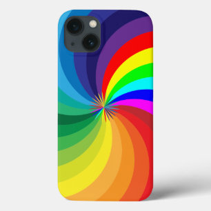 Rainbow Colored Mandala-46556 Case-Mate iPhone Hülle