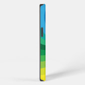 Rainbow Colored Mandala-46556 iPhone Hülle (Rechte Seite)