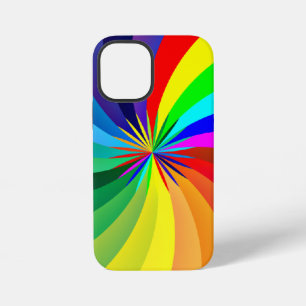 Rainbow Colored Mandala-46556 iPhone 12 Mini Hülle
