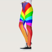 Rainbow Colored Mandala-46556 Leggings (Links)