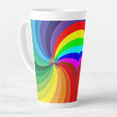 Rainbow Colored Mandala-46556 Milchtasse (Linke Ecke)