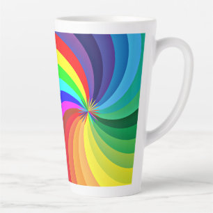 Rainbow Colored Mandala-46556 Milchtasse