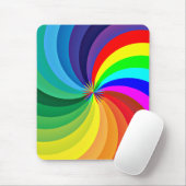 Rainbow Colored Mandala-46556 Mousepad (Mit Mouse)