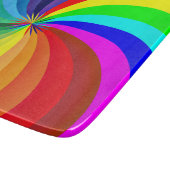 Rainbow Colored Mandala-46556 Schneidebrett (Ecke)