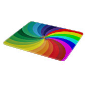 Rainbow Colored Mandala-46556 Schneidebrett (Ecke)