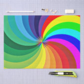 Rainbow Colored Mandala-46556 Seidenpapier (Handwerk)