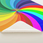 Rainbow Colored Mandala-46556 Sherpadecke (3/4)