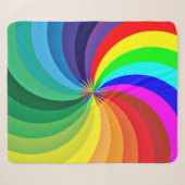 Rainbow Colored Mandala-46556 Sherpadecke (Vorderseite (Horizontal))