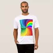 Rainbow Colored Mandala-46556 T-Shirt (Vorne ganz)