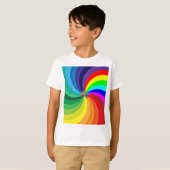 Rainbow Colored Mandala-46556 T-Shirt (Vorne ganz)