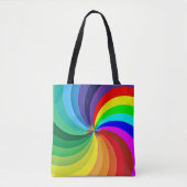 Rainbow Colored Mandala-46556 Tasche (Vorderseite)