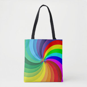 Rainbow Colored Mandala-46556 Tasche