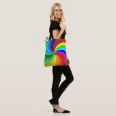 Rainbow Colored Mandala-46556 Tasche (Am Model)