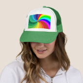 Rainbow Colored Mandala-46556 Truckerkappe (Beispiel)