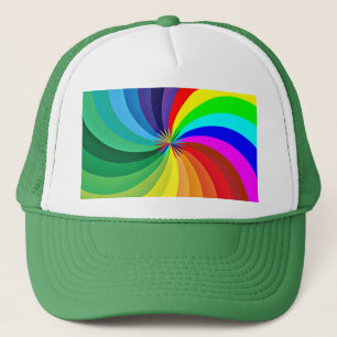 Rainbow Colored Mandala-46556 Truckerkappe