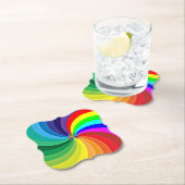 Rainbow Colored Mandala-46556 Untersetzer (Vor Ort)