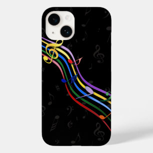 Rainbow Colored Music Case-Mate iPhone Hülle
