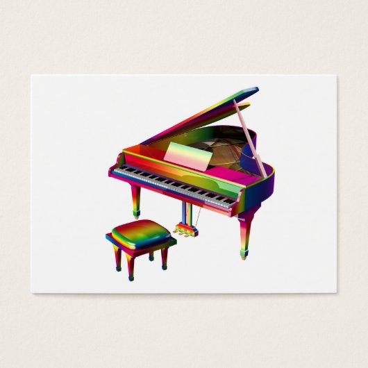Rainbow Colored Piano (Vorderseite)