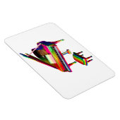 Rainbow Colored Piano Magnet (Rechte Seite)