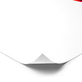 Rainbow Colored Piano Poster (Ecke)