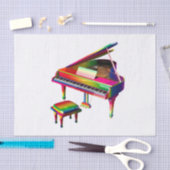 Rainbow Colored Piano Seidenpapier (Handwerk)