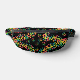 Rainbow Colored Seurat Style Pointillism Pattern Bauchtasche