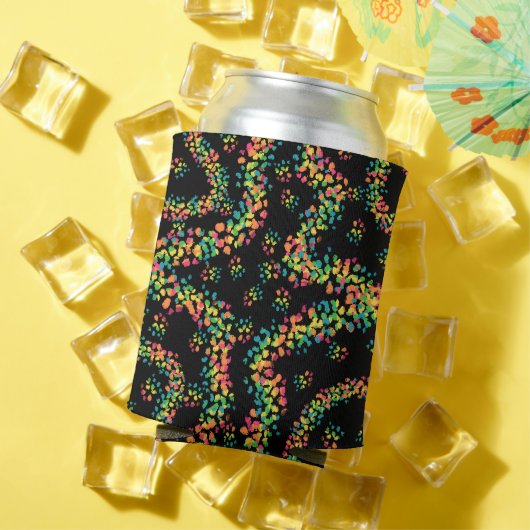 Rainbow Colored Seurat Style Pointillism Pattern Dosenkühler (In Situ Sommer)