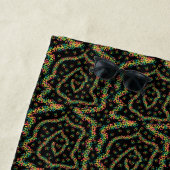 Rainbow Colored Seurat Style Pointillism Pattern Strandtuch (Beispiel)