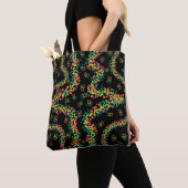 Rainbow Colored Seurat Style Pointillism Pattern  Tasche (Von Nahem)