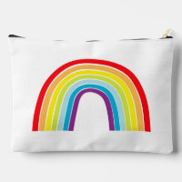 Rainbow Colorful Cosmetic Bag