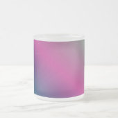 Rainbow Colorful Mattglastasse (Mittel)