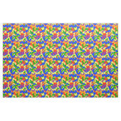 Rainbow Colorful Seamless Camouflage Camouflage Stoff (Fat Quarter (45,7 x 55,9 cm))