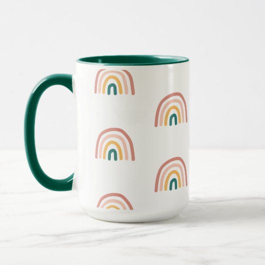 Rainbow Colorful Tasse (Links)