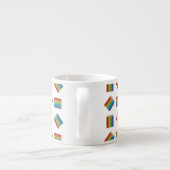 Rainbow Coloring Pencies Espressotasse (Rückseite)