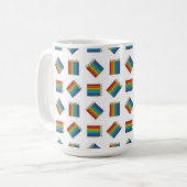 Rainbow Coloring Pencies Kaffeetasse (Vorderseite Links)