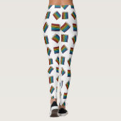 Rainbow Coloring Pencies Leggings (Rückseite)