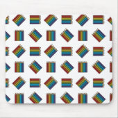 Rainbow Coloring Pencies Mousepad (Vorne)