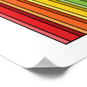 Rainbow Coloring Pencies Poster (Ecke)