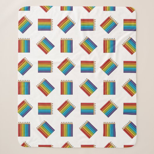 Rainbow Coloring Pencies Sherpadecke (Vorderseite)