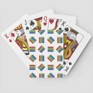 Rainbow Coloring Pencies Spielkarten