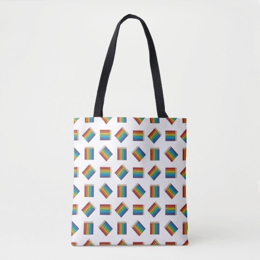 Rainbow Coloring Pencies Tasche (Vorderseite)