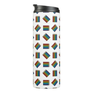 Rainbow Coloring Pencies Thermosbecher